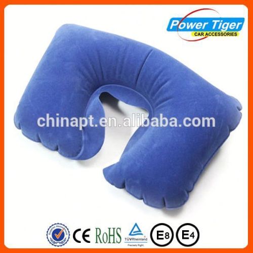 2015 fashion inflatabe neck pillow custom printed cushion cover