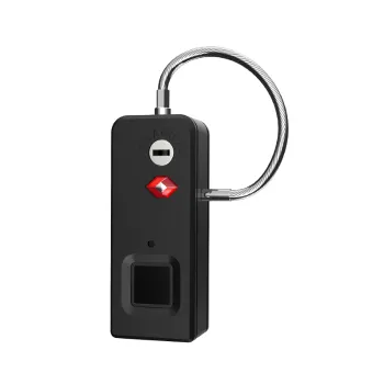 TSA Approved Smart Digital Cable Lock with Fingerprint Access