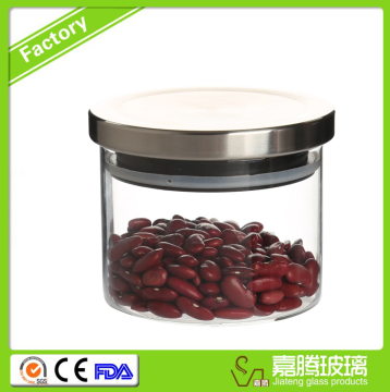 candle storage jar with lid