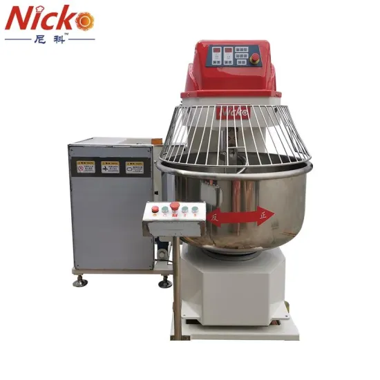 Larger Capacity 75kg Til Ting Spiral Dough Mixer Bread Making Machinery