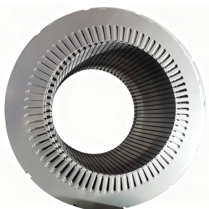 Rotor de stator en acier Si pour moteur à courant continu personnalisé