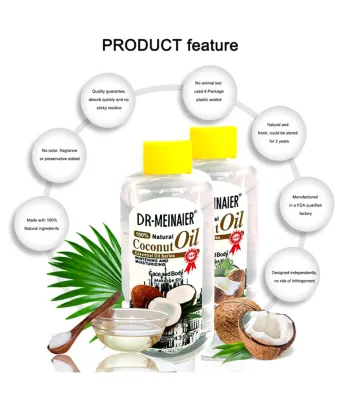 Coconut Oil Massage Moisturizing and Repairing Skin Care