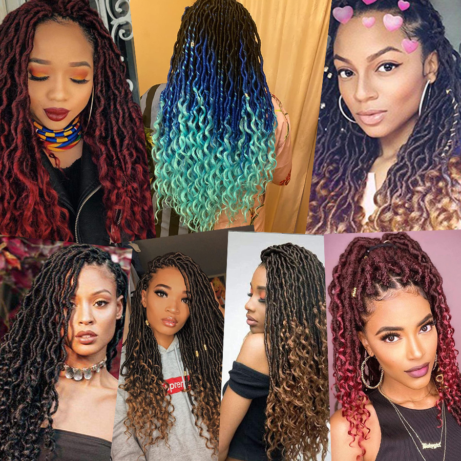 Curly Goddess Locs 26