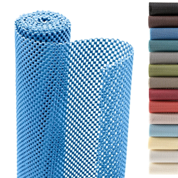 Anti-Skid Easy-Grip Washable PVC Shelf Liner for Kitchen Cabinets