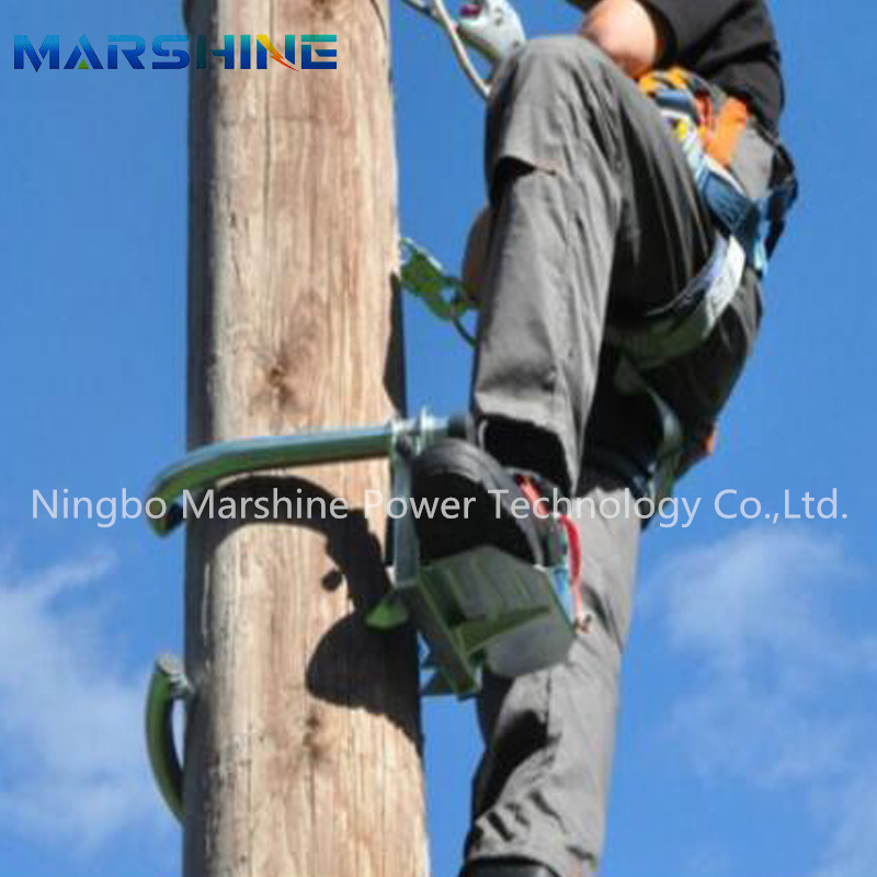 Adjustable Triangle Steel Tube Concrete Pole Climber (7)