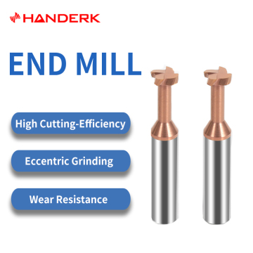 4/6/8/10MM Handerk Tlot End Mill: أدوات طحن CNC عالية الجودة لمعالجة الصلب