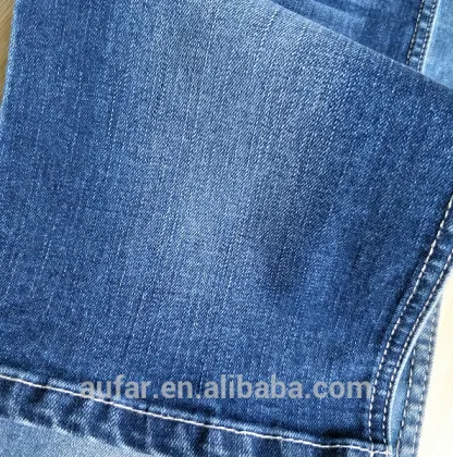 Polyester Denim ​Rayon polyester satin denim fabric