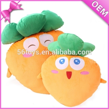 Custom made vegetable and fruit toy carrot stuffed vegetables