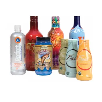 Custom Waterproof Synthetic Paper Bottle Label, Adhesive Roll Logo Label Sticker