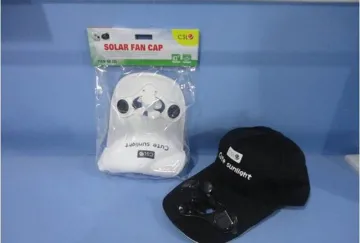 SOLAR CAP W/FAN