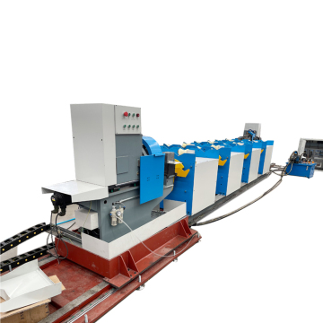 Mesin threading automatik CNC untuk paip pemadam kebakaran dengan pemakanan kepala berganda