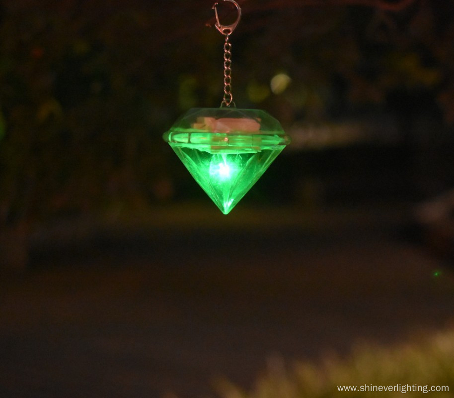 Diamond-Shape Garden Yard Decoration Hanging Solar LED Light