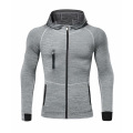 Men compression quick trying hoodies