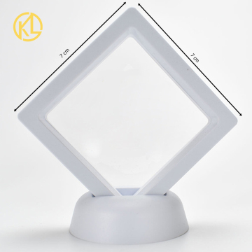 High-Quality Acrylic Challenge Coin Display Frame: Suspended Display Holder