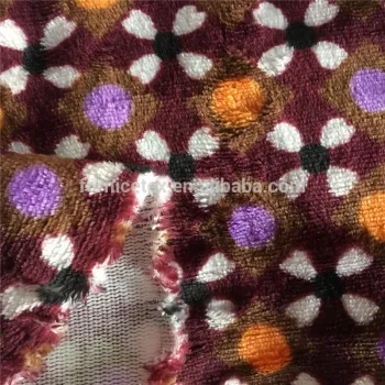Flannel Fabric :150-240gsm, 100% polyester, Dyed and Printed, Weft Knit
