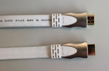 High Quality HDMI 19Pin Male to Male Flat Cable