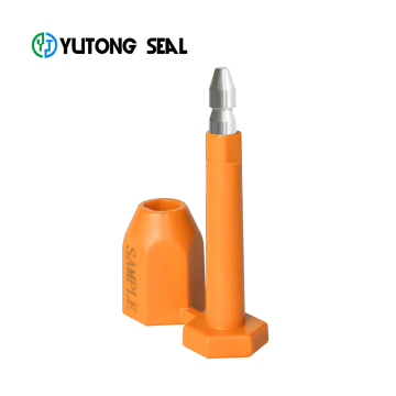 one-time use cap plastic lock anti tamper evident stainless steel custom truck high security container bolt seal