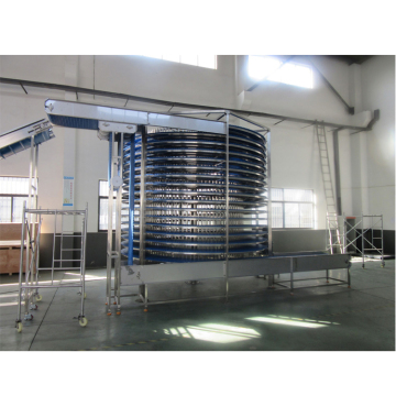 500kg per hour IQF Spiral Freezer Machine