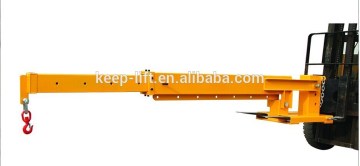 Dip-angle Telescopic Fork Mounted Jibs
