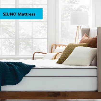 Durable Steel Coil Cozy Quilted Cover Spring Mattress