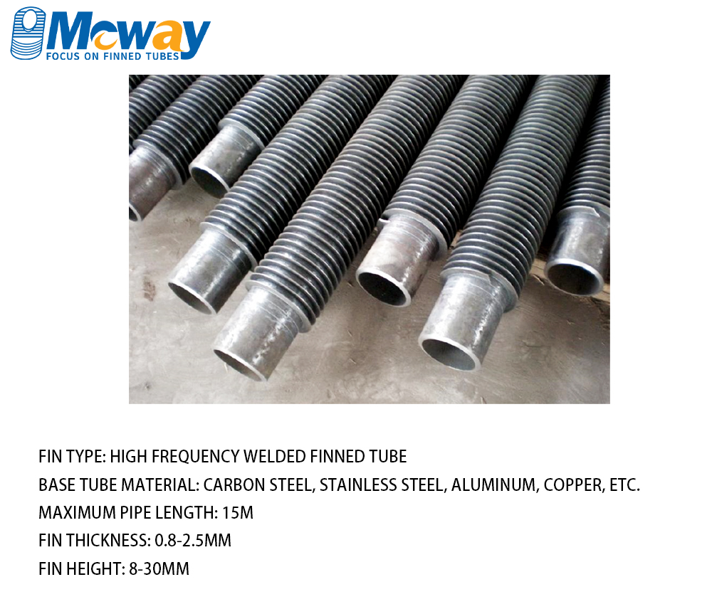 high frequency welded finned tube