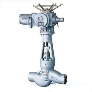 power station electric welding power station globe valve