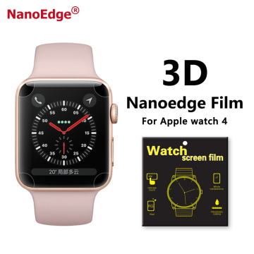 Smartwatch çizilmeye dayanıklı tam ekran TPU Film-Apple Watch 4 için Bonsa Anti Koruyucu