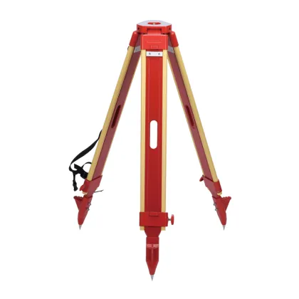 Mount Laser RTW30P Pentax-Style Wooden Heavy-Duty Tripod for Total Station Instrument