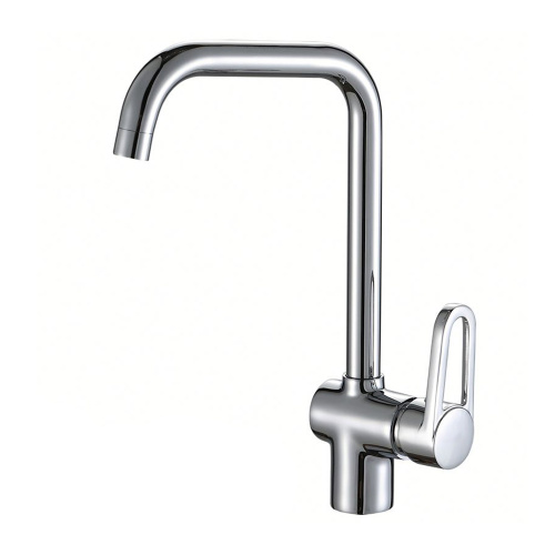 Chrome abs plastic water saving kitchen faucet