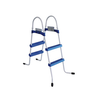 2015 Poolstar P1842 two-sided design swimming pool plastic ladder