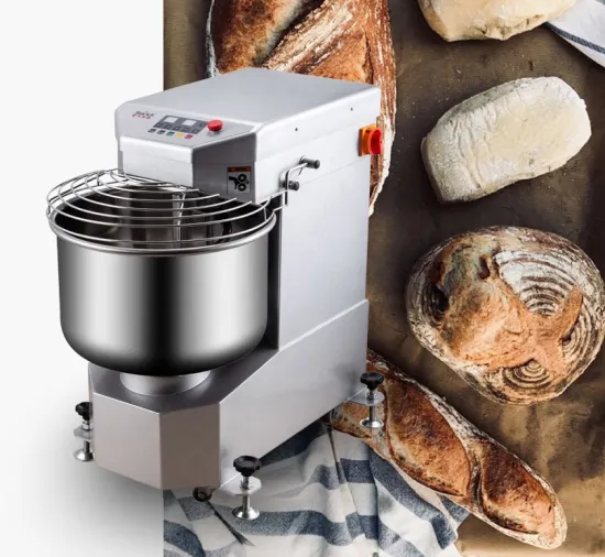 Professional Heavy Duty Spiral Bread Dough Mixer for Large-Scale Production - 50kg Capacity