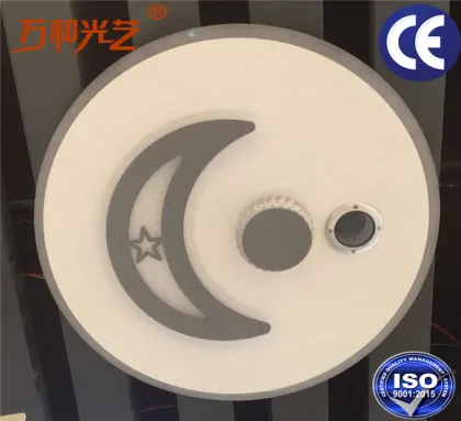 Smoke detect alarm kitchen ceiling lamp