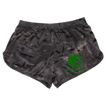 Shorts da palestra maschile tattici: abiti estivi mimeti