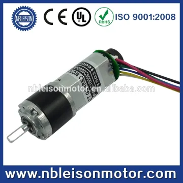 12v 24v low rpm dc planetary gear motor with encoder