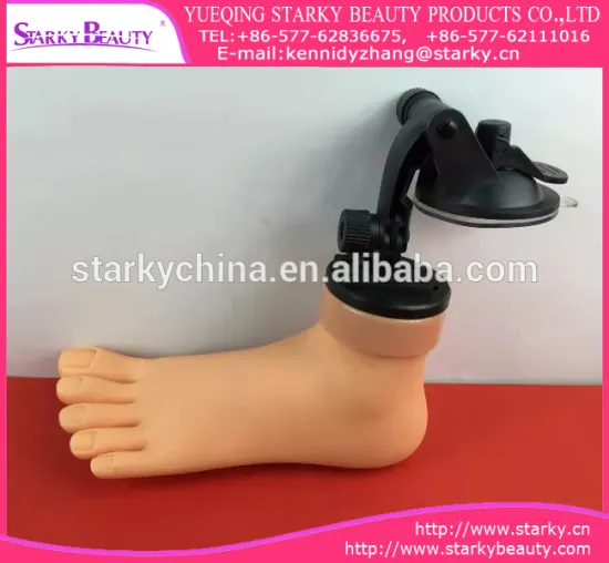 Nail art false practice foot model trainer foot artificial practice foot