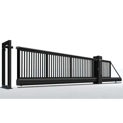 JHR Electric Metal Door Tail Telescopic Sliding Gate: Design, Price, and Security