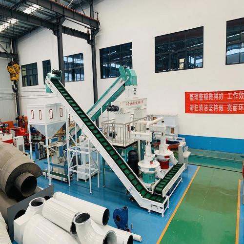 Wood Pellet Production Line CE ISO SGS Certificates Biomass Pellet Production Line Manufactory