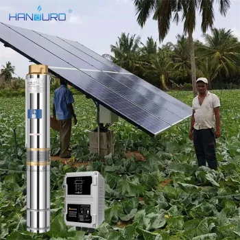 High-Efficiency 750W Solar-Powered Water Pump - Solaires Pompe Hot Sale