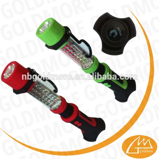 Goldmore 3 24+3w leds work light/work lamp/working lamp with stron magnet and hook