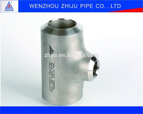 Stainless Steel Pipe Fitting 42'' Equal Tee Pipe Fitting