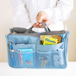 Manufacturers selling double zipper bag in bag / bag / bag / bag / sponge liner bag