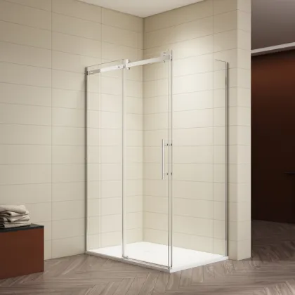 Barn Door Showers Frameless Sliding Door