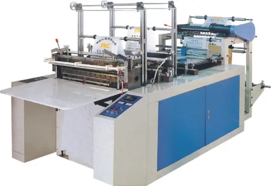 plastic bag making machine