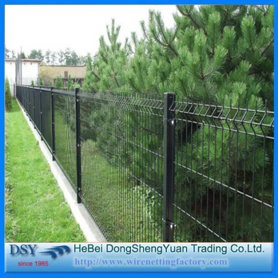 PVC coated welded wire mesh fence/security fencing