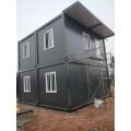 White detachable container house container 20ft Malaysia Vietnam turnkey prefab house