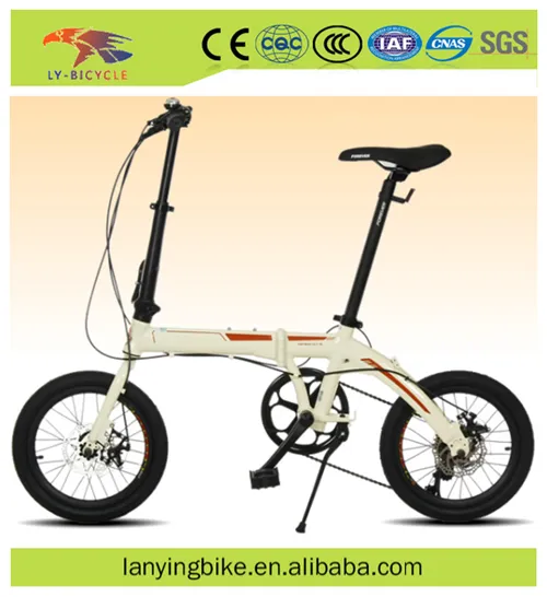 Most popular 16 inch promotion folding bike bicycle