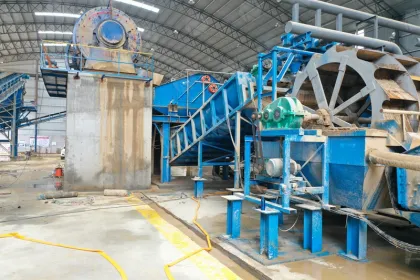 Mesin Cuci Pasir Berkualitas Tinggi dan Pengeringan