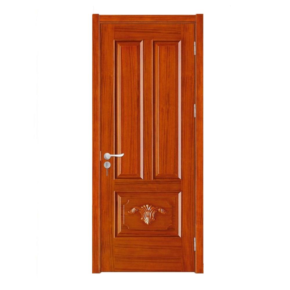 Puerta de chapa de madera sólida compuesta