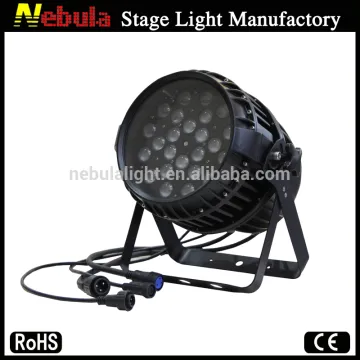 led rgbwa uv zoom led par can waterproof