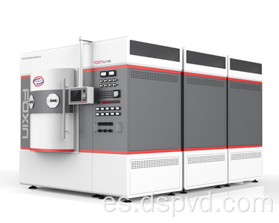 Máquina de recubrimiento con pulverización de magnetrones de frecuencia media